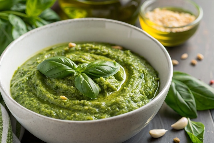 Mediterranean Basil Pesto