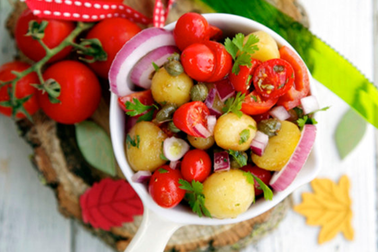 Easy Mediterranean Style Potatoes