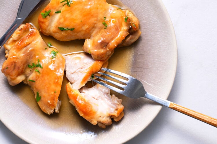 3-Ingredient Braised Chicken Thighs: Boneless, Skinless Thighs Cook Up Quick and Easy