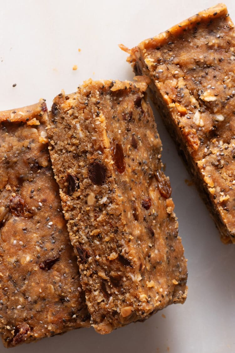 Eat these nutritious bars as a healthy, post-workout snack.