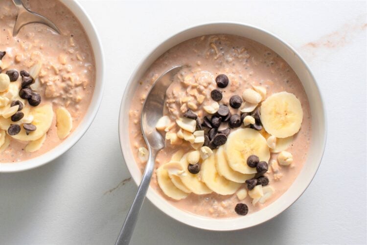 These overnight oats are a lifesaver on busy mornings.