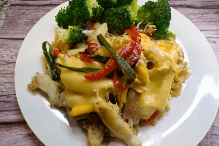 Sheet Pan “Philly” Chicken