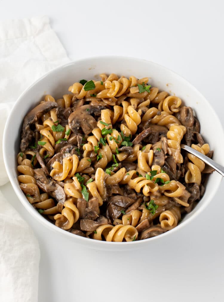 Our vegan mushroom stroganoff is a must-try recipe that next time youre craving pasta.