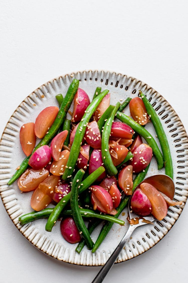 Pair this delicious veggie side dish with any cut of lean meat or chicken!