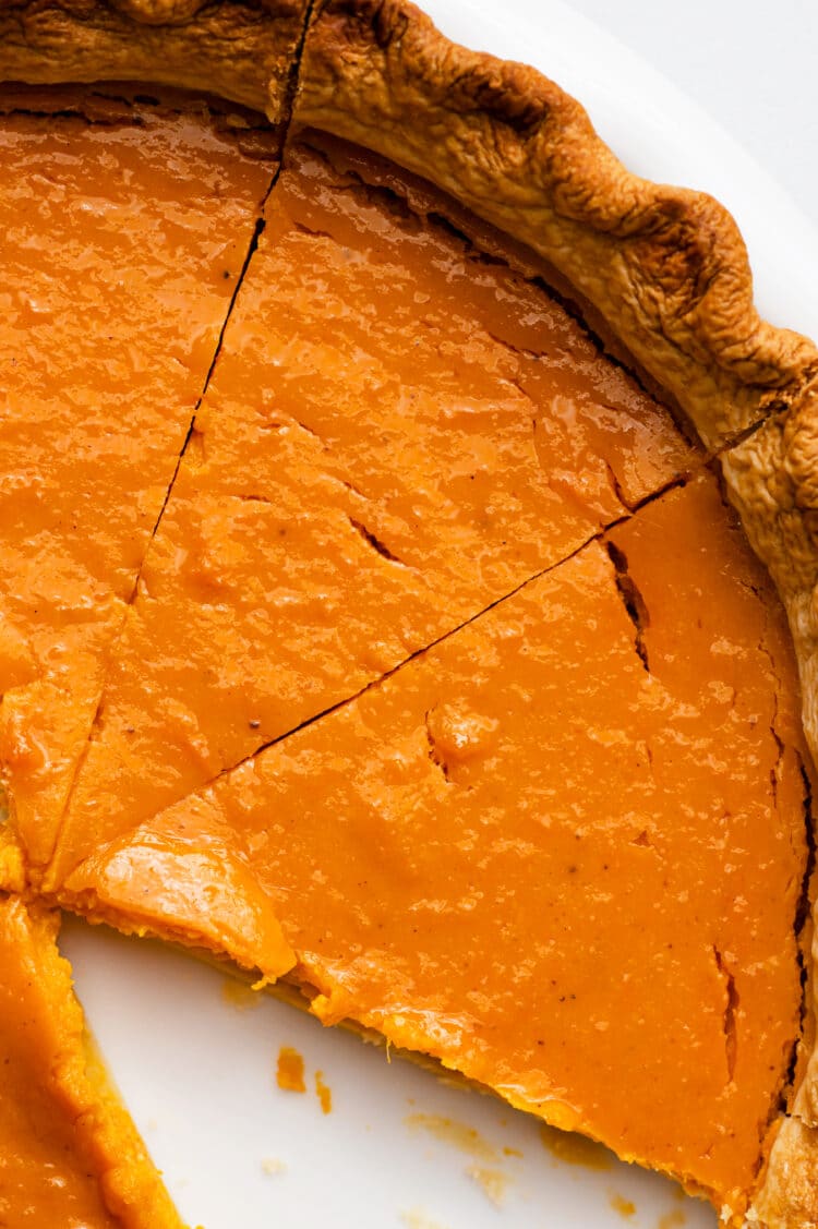 Our dairy-free pumpkin pie is a sweet and healthy, holiday treat!