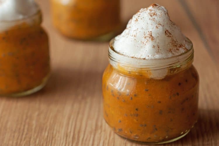 Try our Autumn-Inspired Pumpkin Pie Chia Pudding!