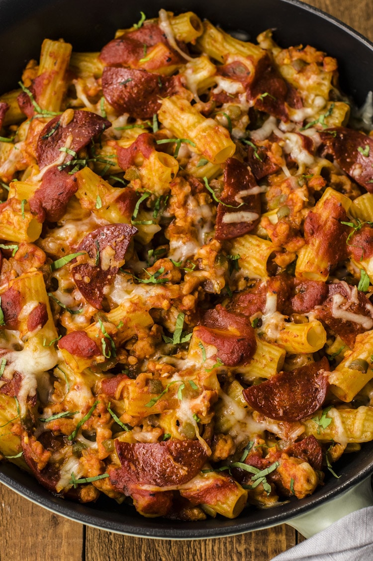 Пицца-паста в одной кастрюле: быстрый рецепт - фото 2