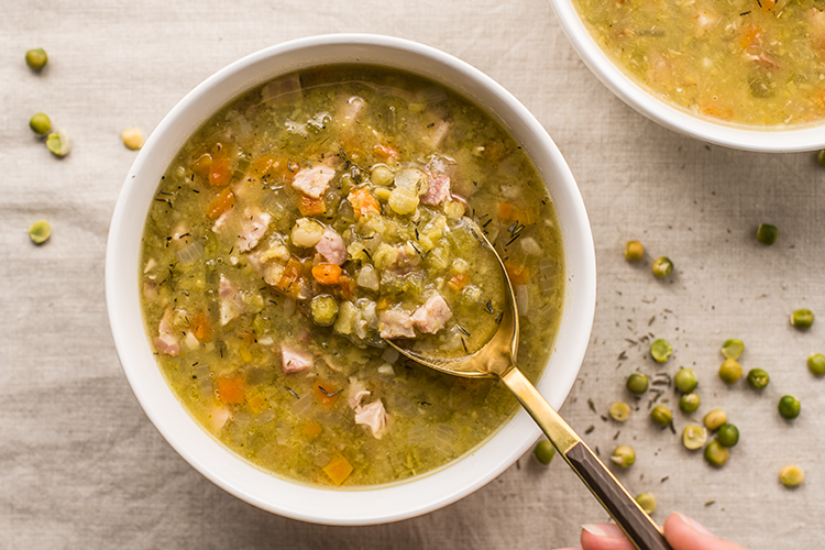 Instant Pot Split Pea and Ham Soup
