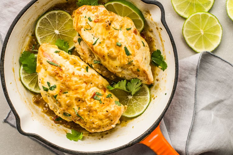 Easy Skillet Cilantro Lime Chicken