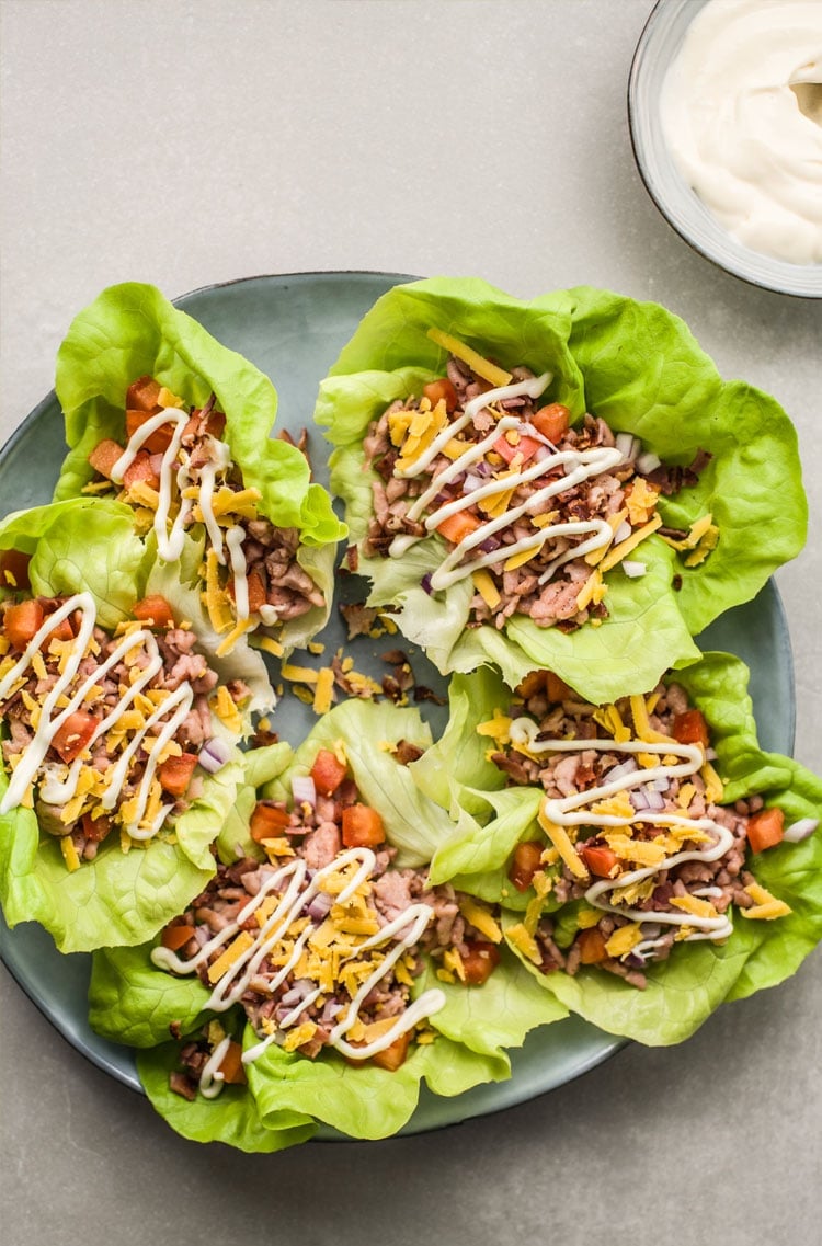 Низкоуглеводные салатные чашки с индейкой за 20 минут - фото 3