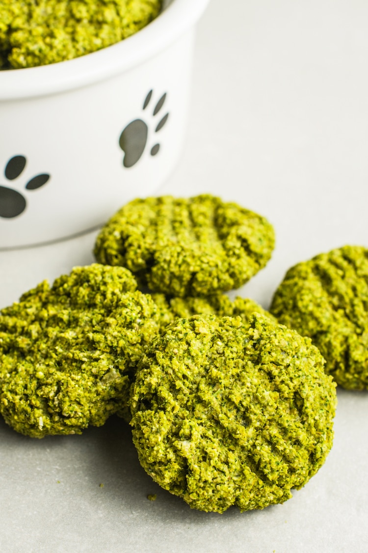 This yummy doggie biscuit recipe is filled with high-quality ingredients.