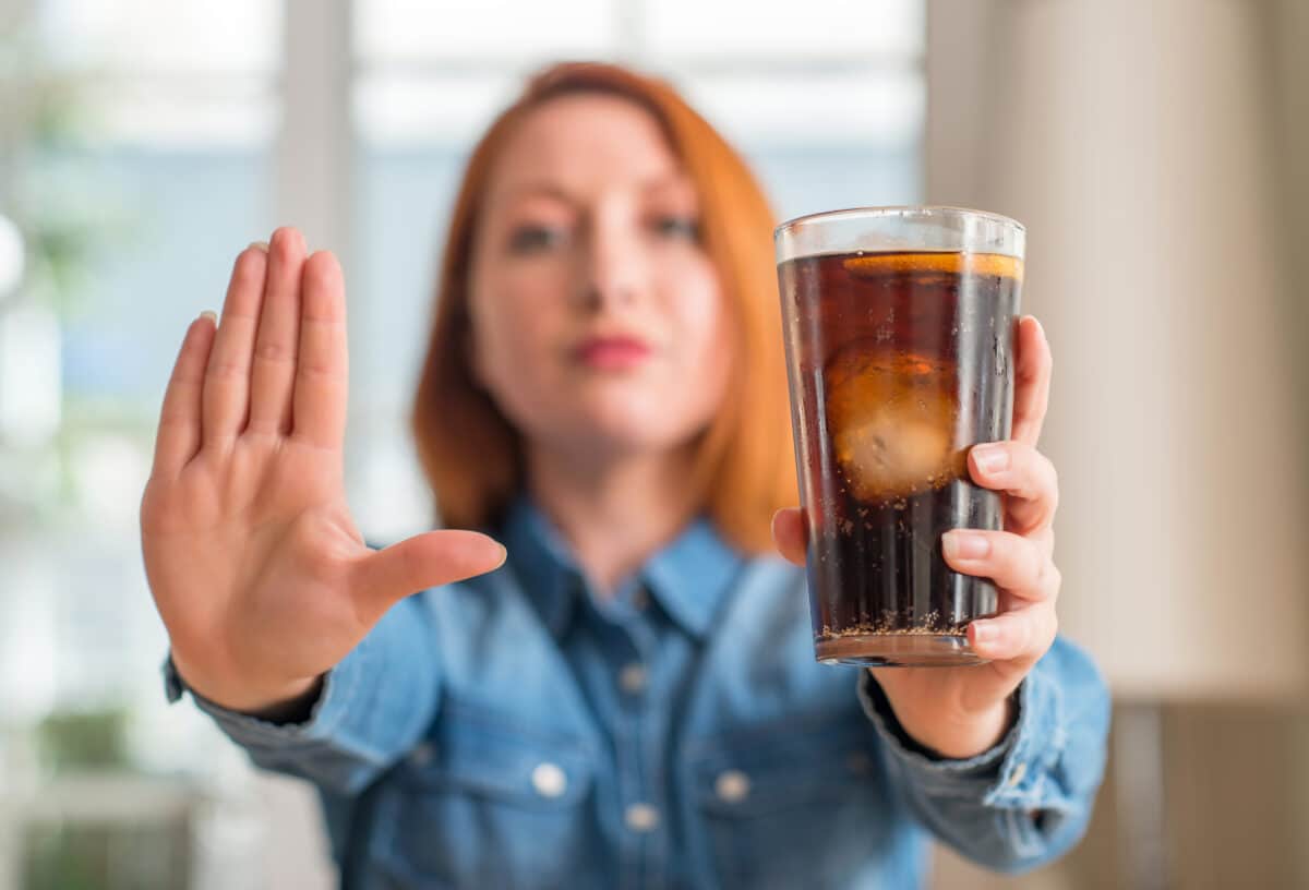 Stop drinking soda for yourself and your health.