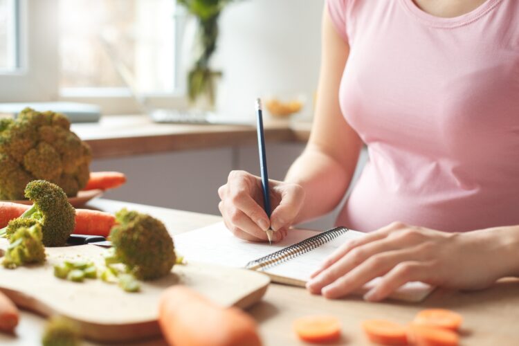 Write down everything that you eat!