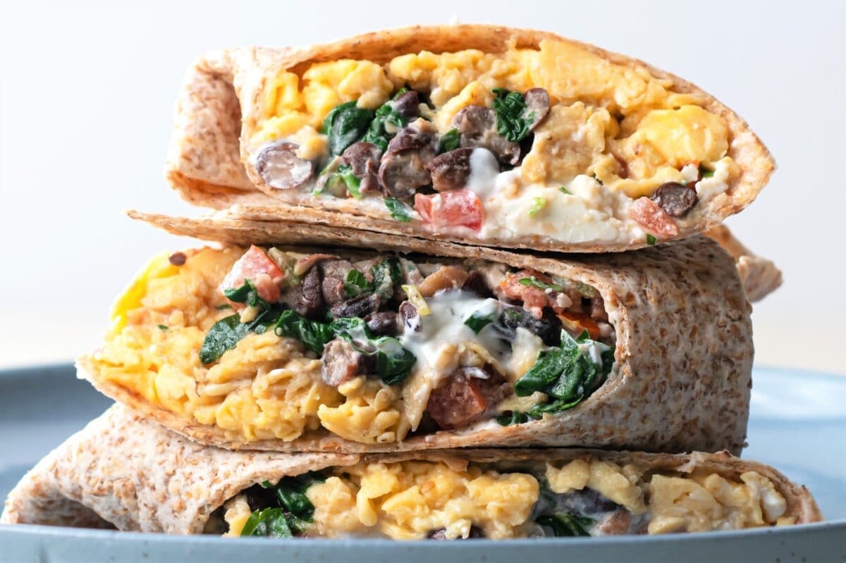 southwestern protein breakfast burritos support your joint-friendly HIIT routine