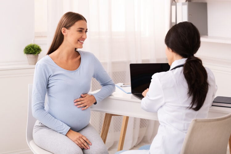 Be sure to talk with your doctor before beginning a new pregnancy workout routine.